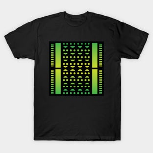 “Dimensional Happiness” - V.6 Green - (Geometric Art) (Dimensions) - Doc Labs T-Shirt